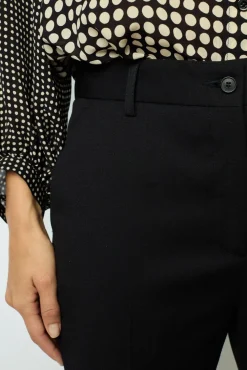 Black bootcut trousers - NEESA