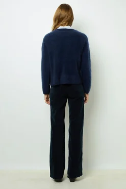 Brushed cashmere sweater - JASMINA