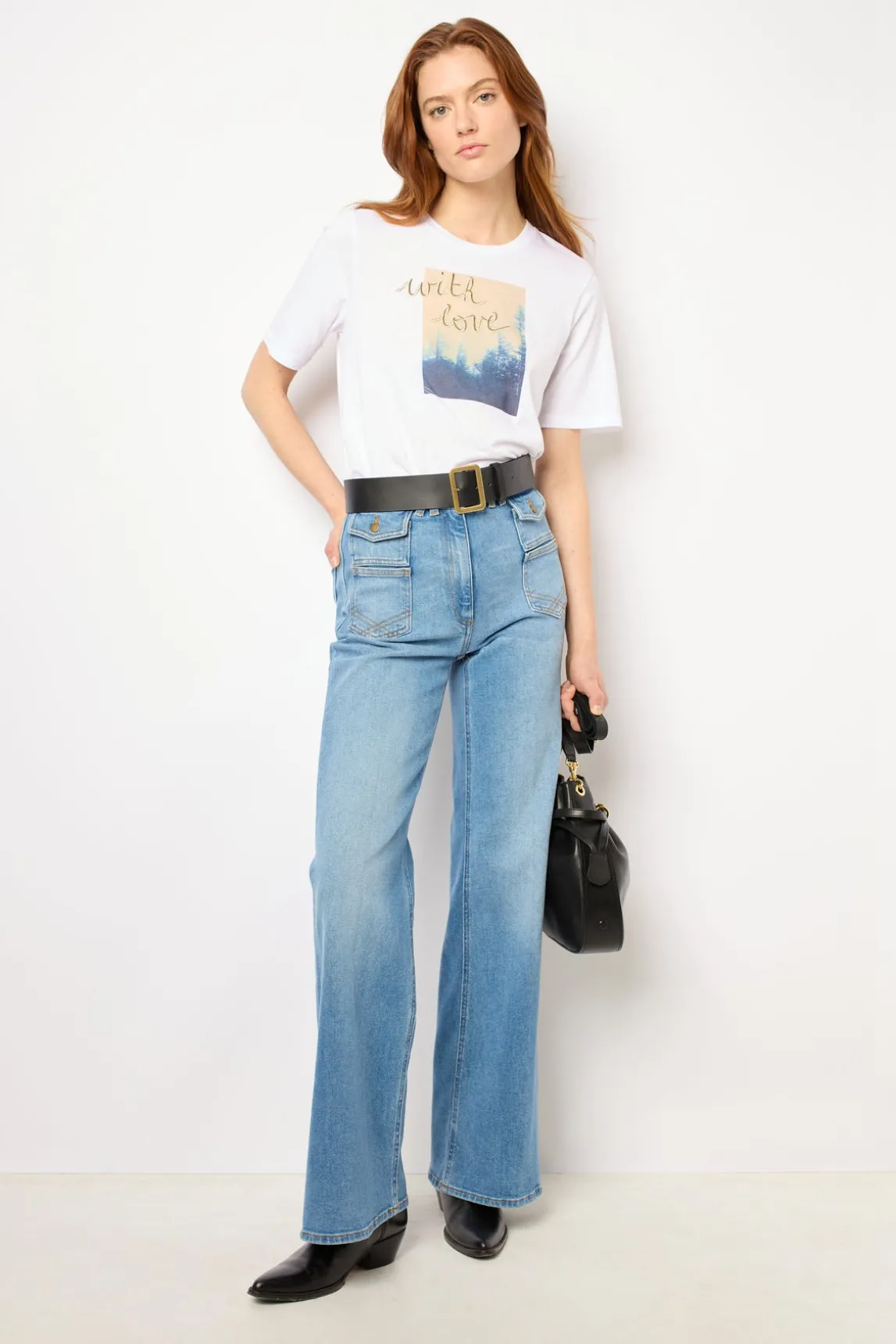 Bucket bag in leather - LE ROMY