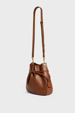 Bucket bag in leather - LE ROMY