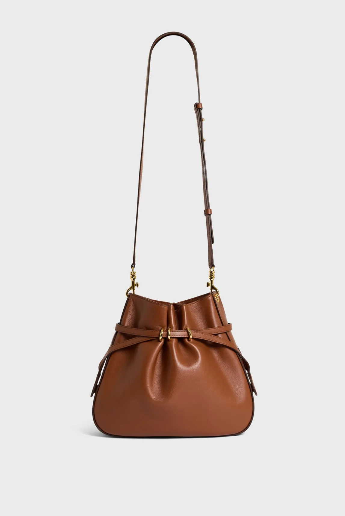 Bucket bag in leather - LE ROMY