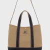 Canvas shopping bag - LEON