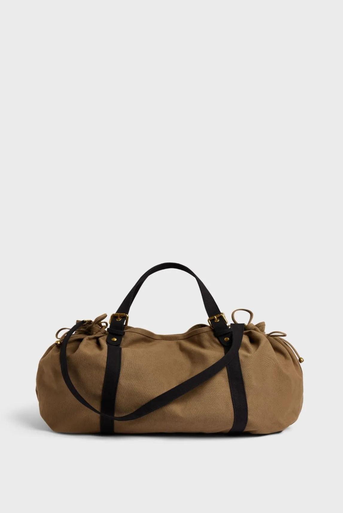 Canvas travel bag with shoulder straps - 72H