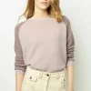 Cashmere sweater in tonal shades - JALINA