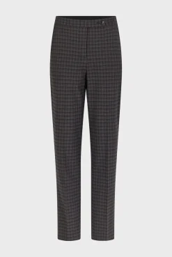Checked slim pants - NOELIE