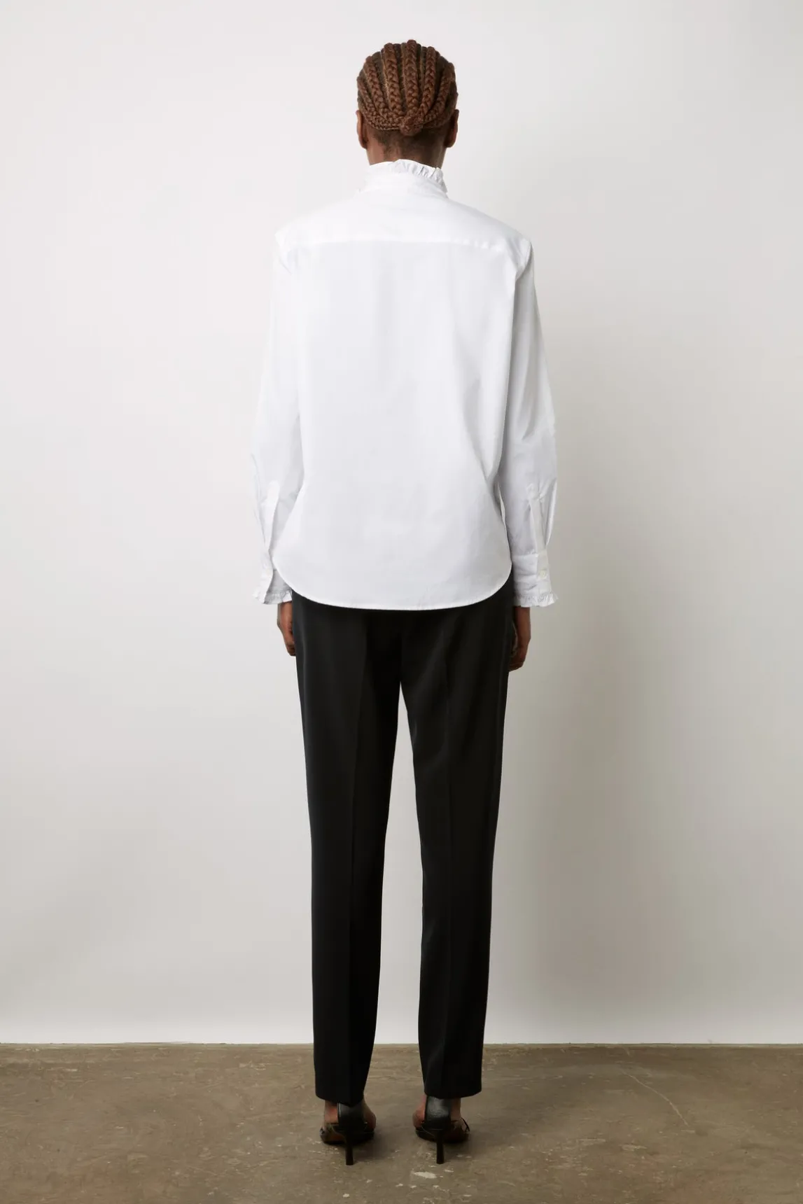 CHEMISE - Romantic poplin shirt