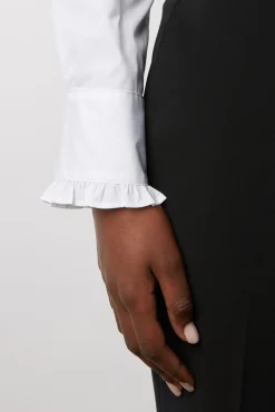 CHEMISE - Romantic poplin shirt