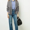 Chunky knit collar cardigan - JOESSE