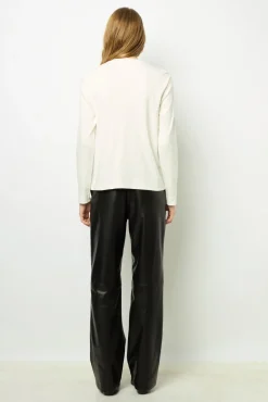 Cotton long sleeve T-shirt - AUDELIE