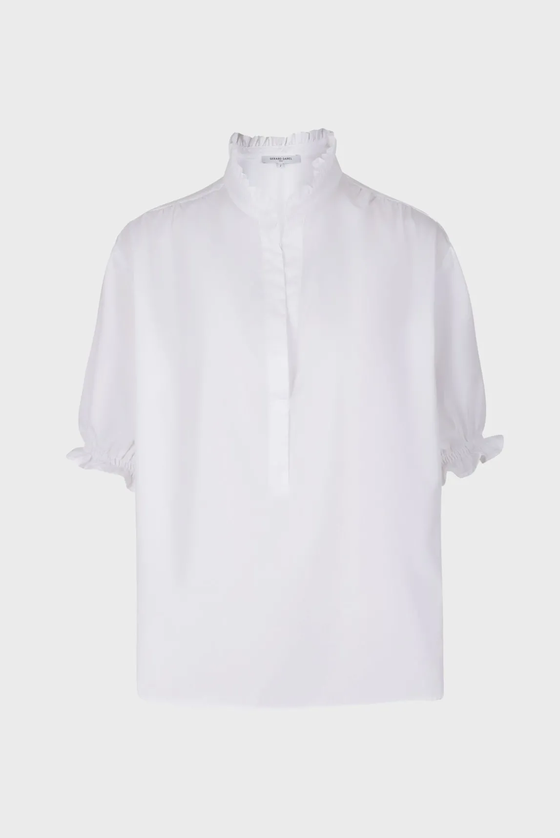 Cotton poplin blouse - ANNYR