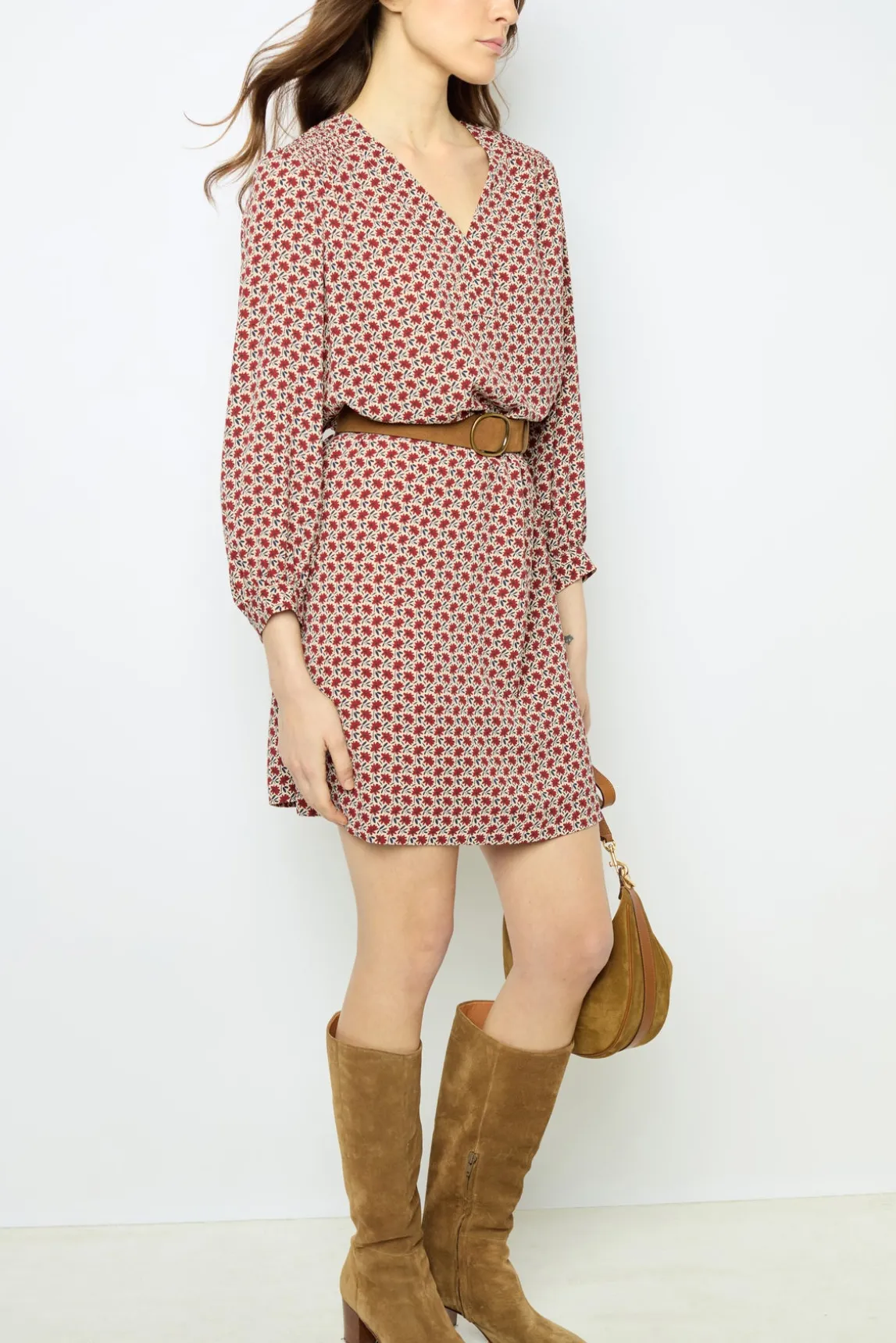 Daisy print mini dress - SHEILA