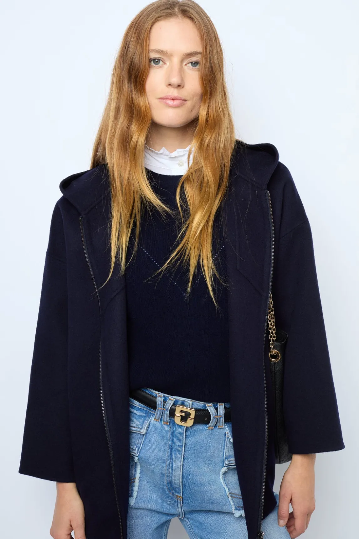 Double-face wool cape - NESRYNN