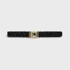 Elasticated leather belt - LE RITA