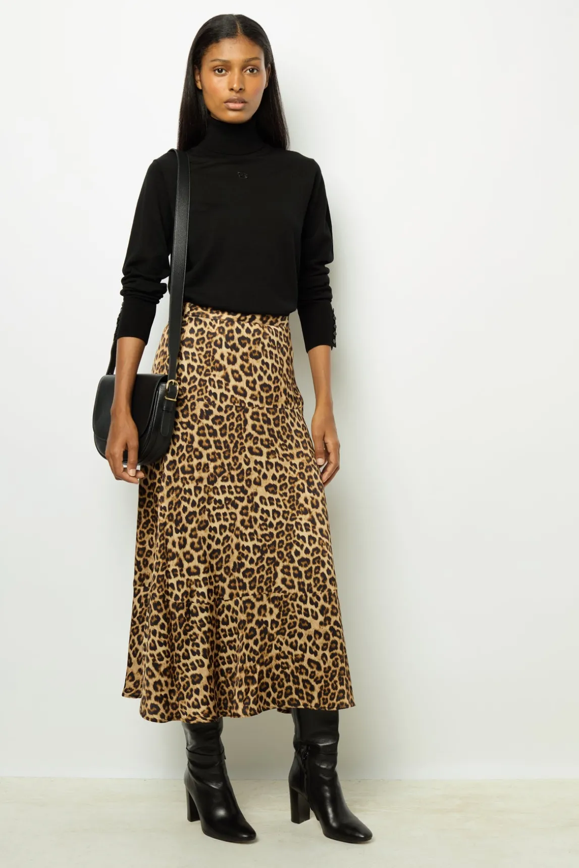 Fine wool turtleneck sweater - JESSIE