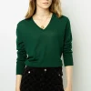 Fine wool V-neck sweater - JULIETTE