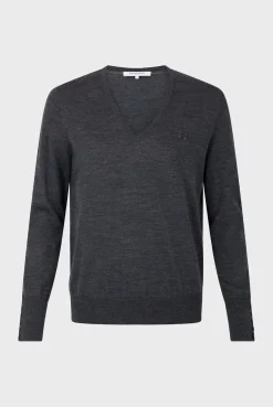 Fine wool V-neck sweater - JULIETTE