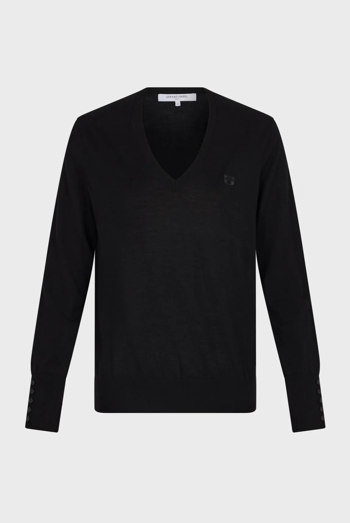 Fine wool V-neck sweater - JULIETTE