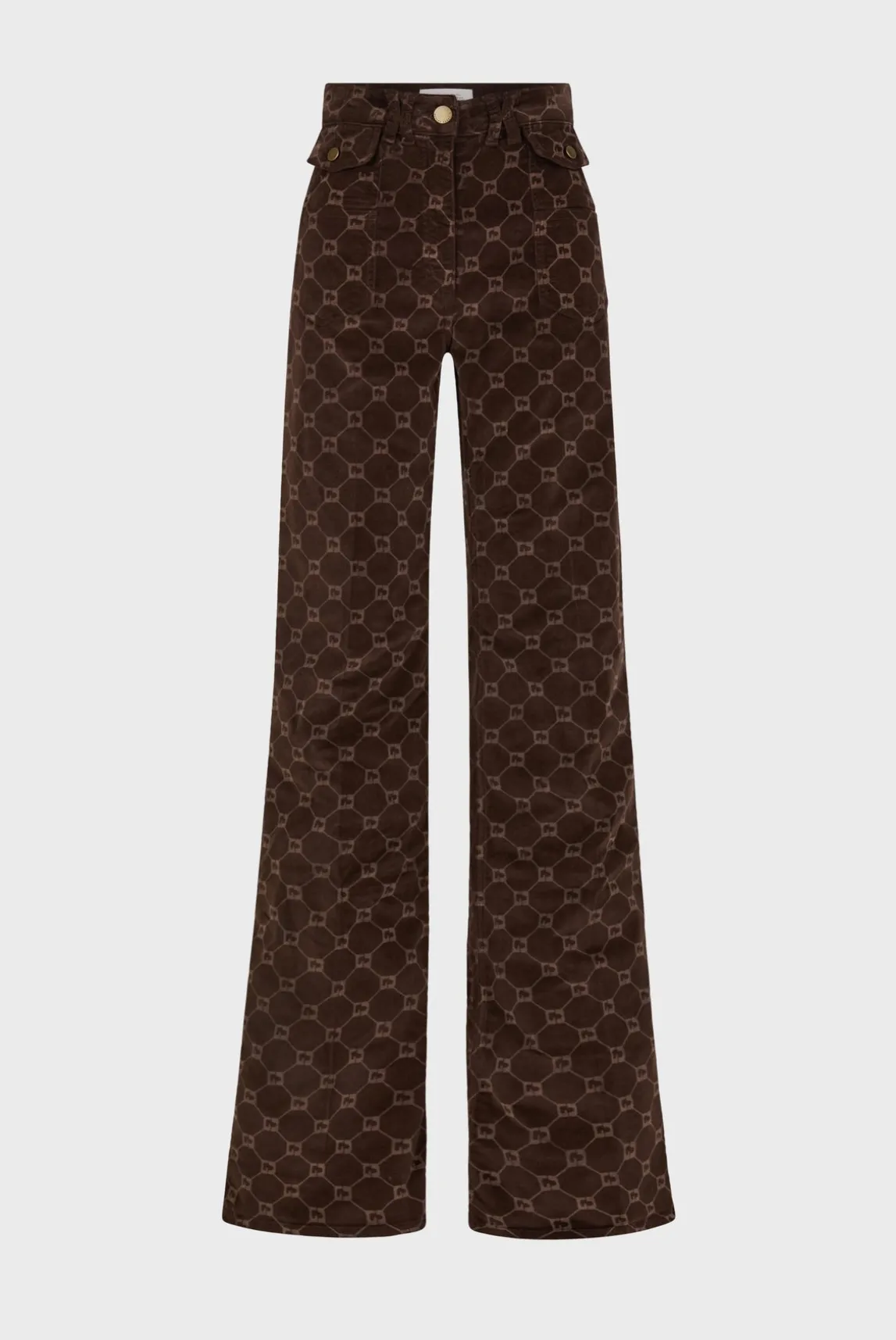 Flared corduroy jeans - ANNA