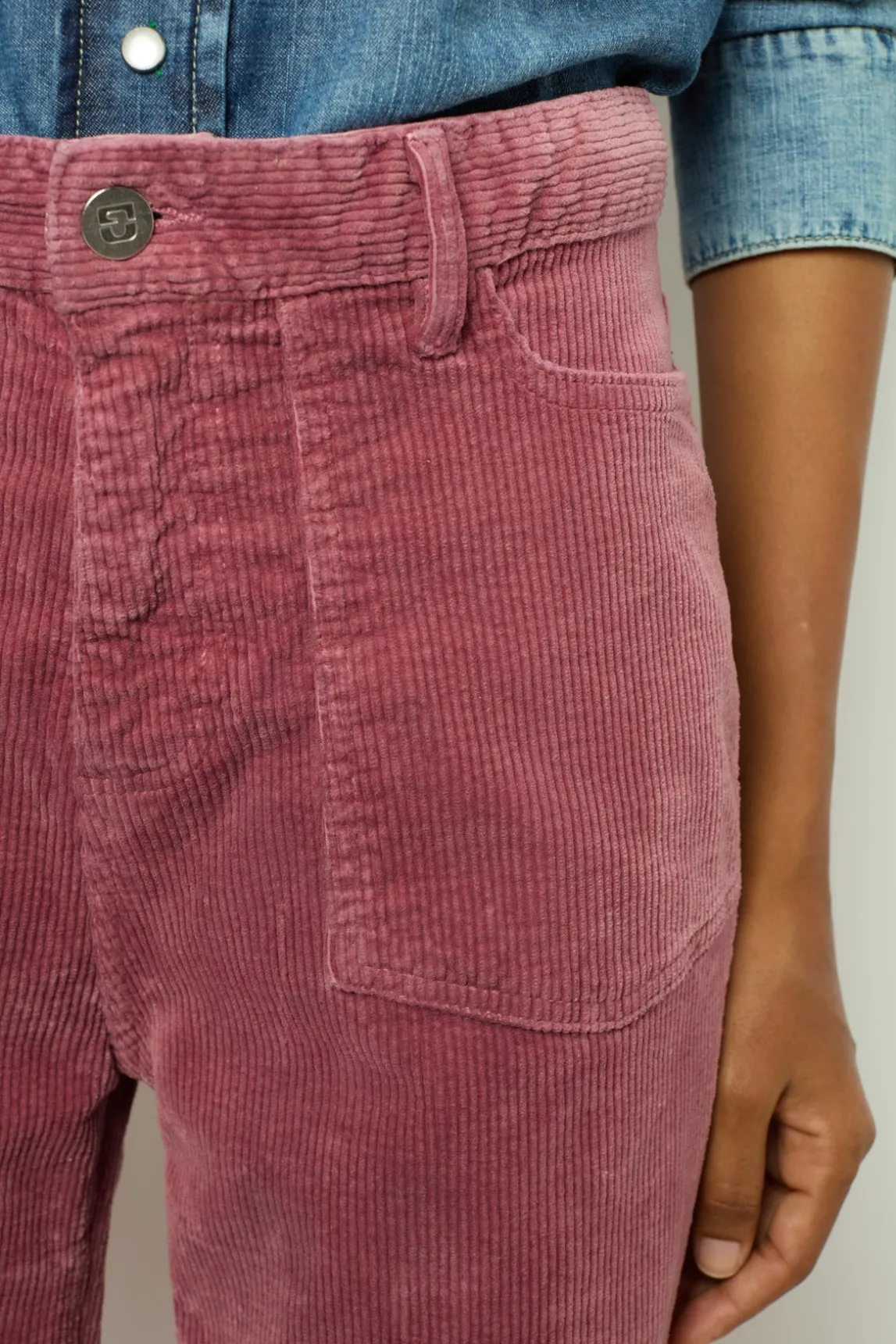 Flared corduroy pants - NAZIA