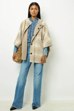 Flared jeans with fringes - ANNA