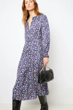 Floral midi dress - SAMIRA