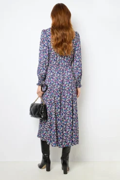 Floral midi dress - SAMIRA