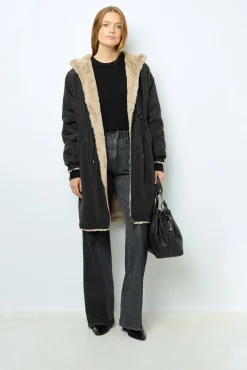 Full-length reversible parka - LAURE