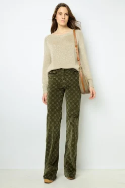 Golden lurex sweater - JAYLIN
