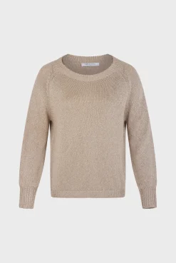 Golden lurex sweater - JAYLIN