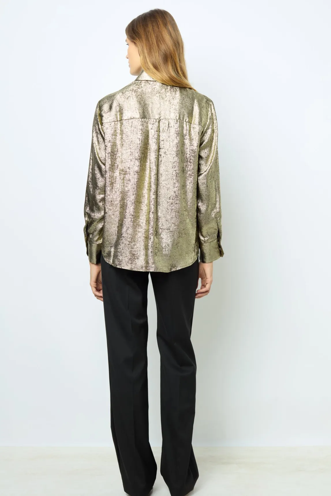 Gold-tone shirt - BRUNA