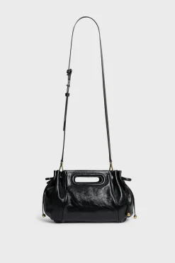 Handbag in crumpled leather - MINI DANY