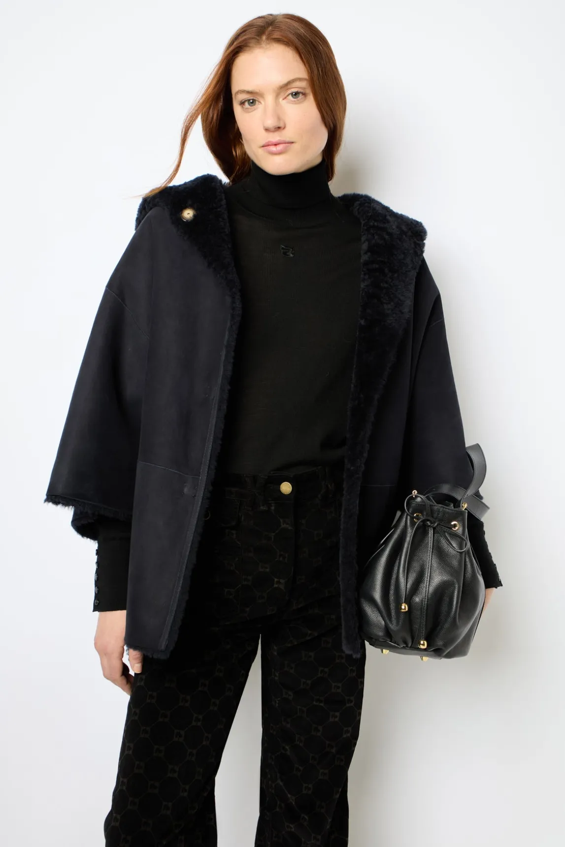 Handbag in leather - 24H