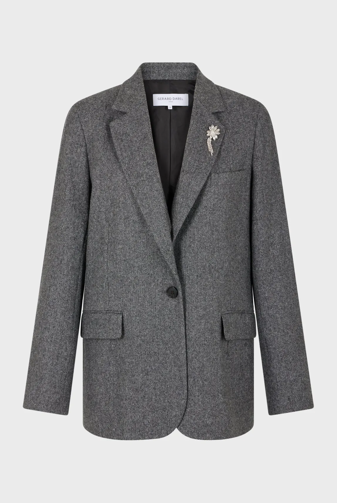 Herringbone blazer - MELANIE