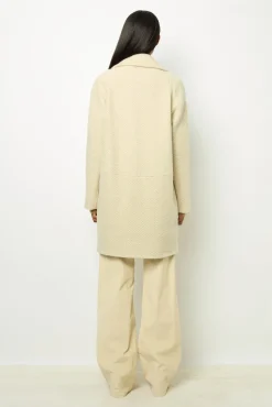 Herringbone loose coat - LEONETTE