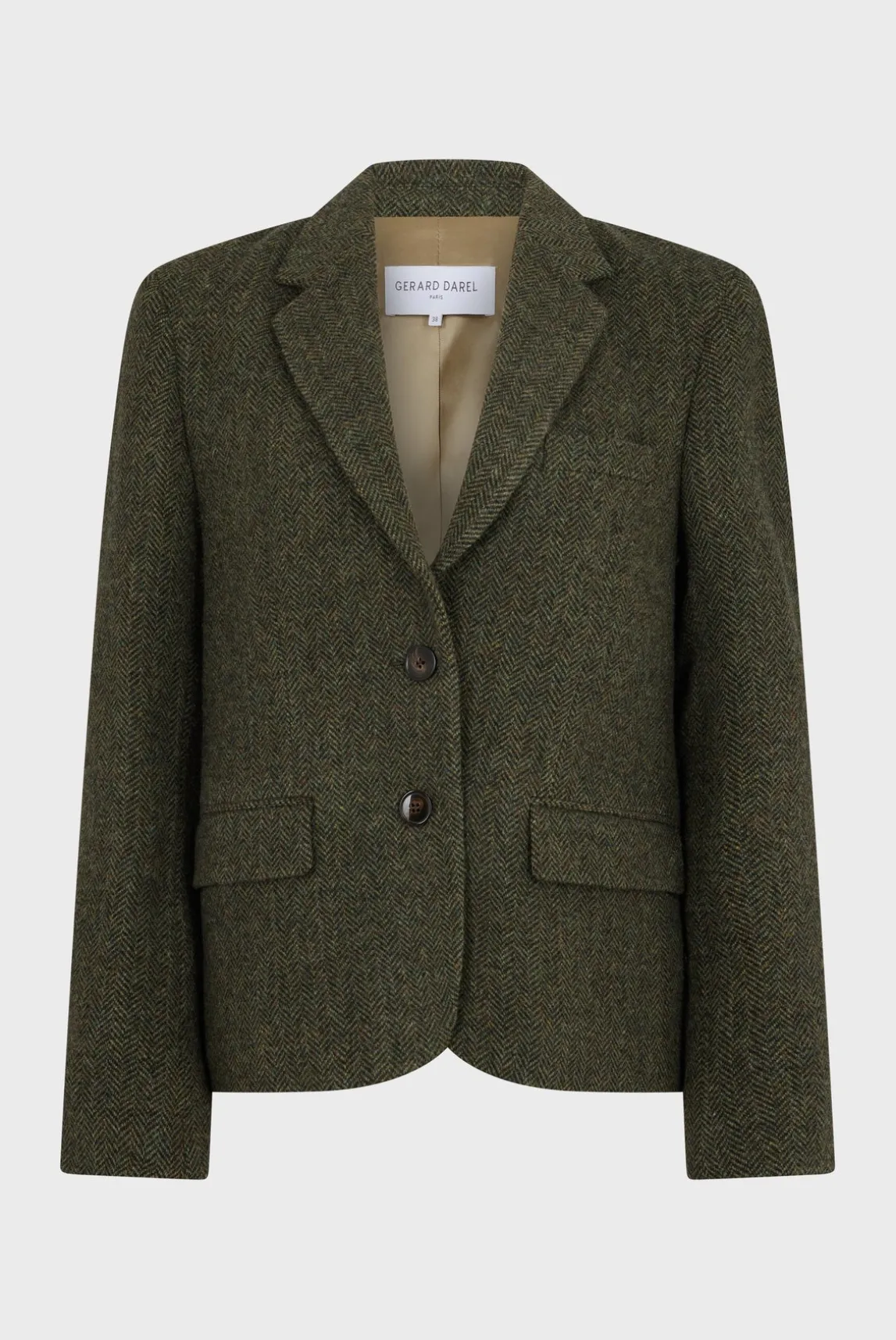 Herringbone suit jacket - MARILOU