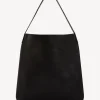 Hobo bag in grainy leather metallic inside - LADY