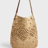 Hobo Bag in raffia - JOSIE