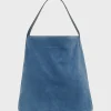 Hobo bag in suede leather - LADY