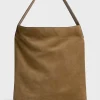 Hobo bag in suede leather - LADY