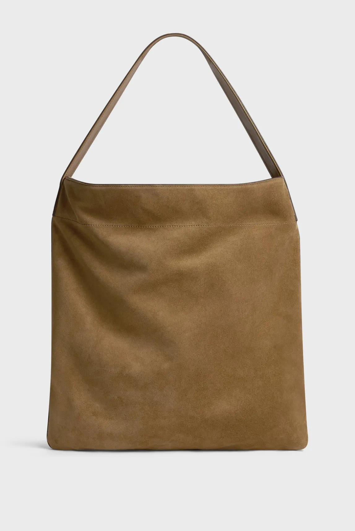 Hobo bag in suede leather - LADY