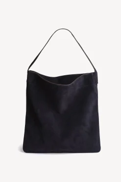 Hobo bag in suede leather - LADY