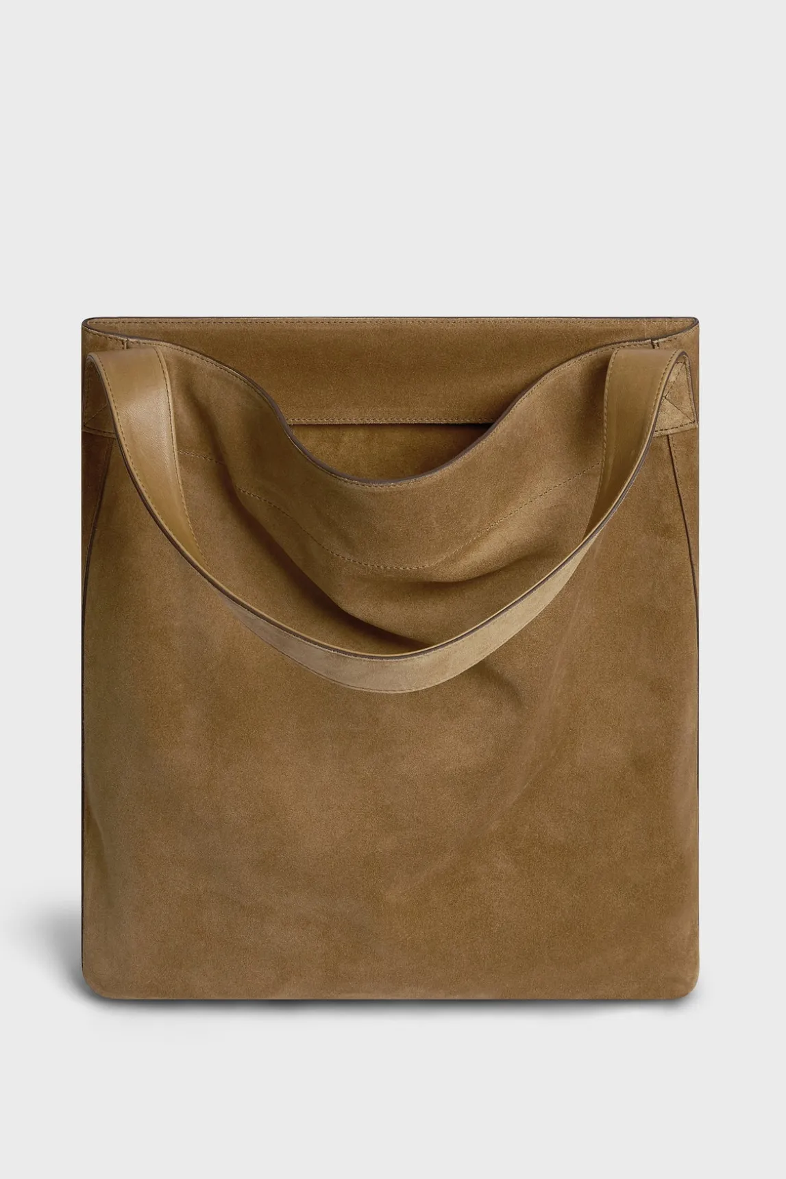 Hobo bag in suede leather - LADY