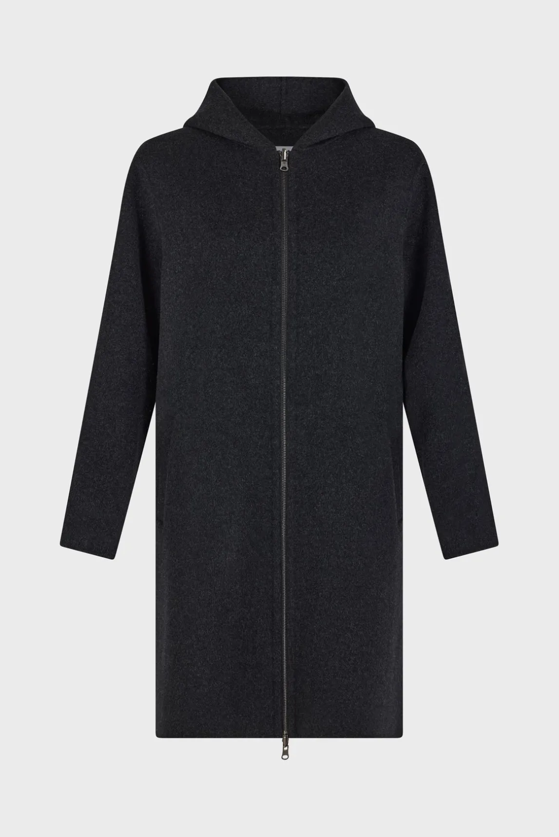 Hooded wool coat - LANDIE