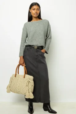 Knitted handbag - 24 GD MARILYN