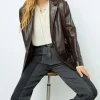Lamb leather blazer - BEA