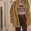 Lamb wool short coat - LIOUBA