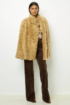 Lamb wool short coat - LIOUBA