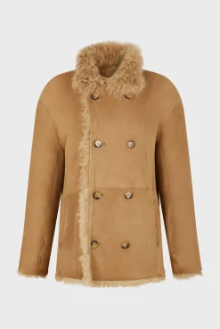 Lamb wool short coat - LIOUBA