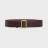 Leather belt - ACHILLE