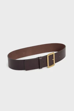 Leather belt - ACHILLE